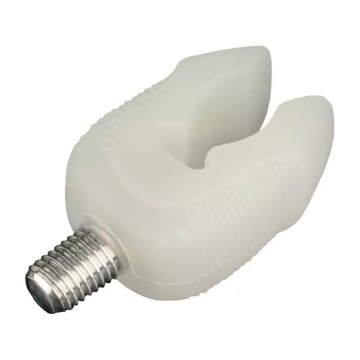 Mikado Rod Rest Grip Luminescent White - Främre stöd, bakre stöd & snag ears - 5900637107347 - 1