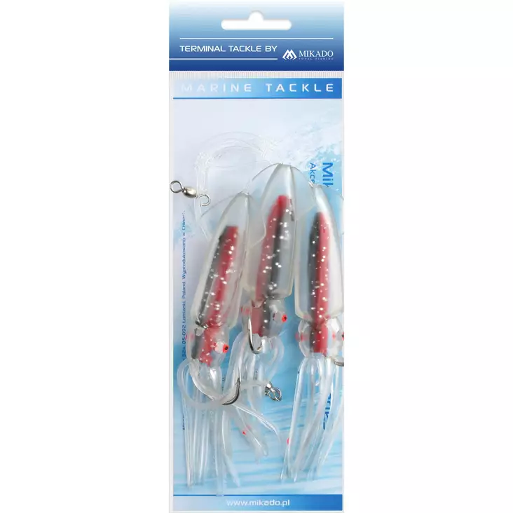 Mikado Squid Rig 12cm 3x6/0 - Riggar för bottenfiske & torsk - 5900637138747 - 1