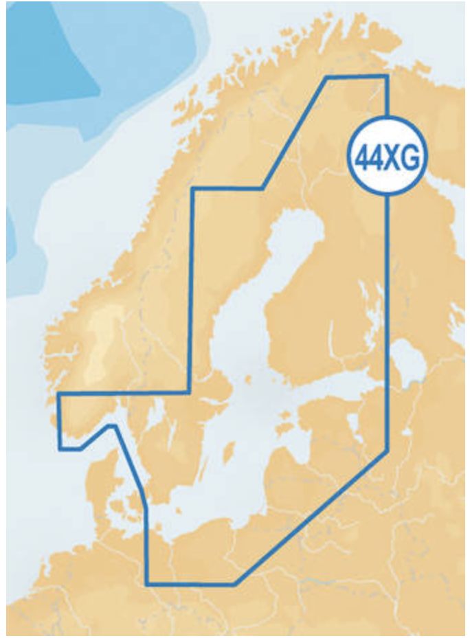 Navionics+ Gold 44XG - Finland Small Card For Old Models - Kartor - 8054242902747 - 1