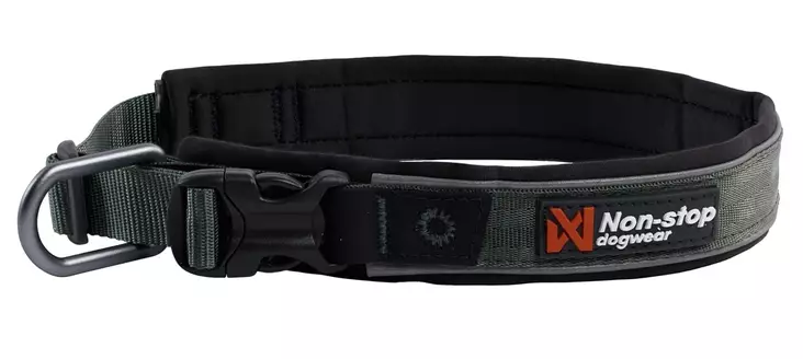 Non-stop Dogwear Roam Collar Green - Hundhalsband - 7071652034647 - 1