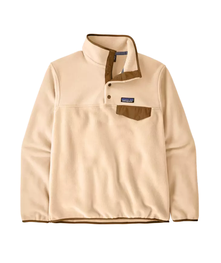 Patagonia W´s Lightweight Synch Snap-T Pullover Natural - Fleecetröjor - 199346056557 - 1