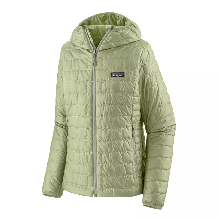 Patagonia W's Nano Puff Hoody Friend Green - Mellanjackor - 195699588837 - 1