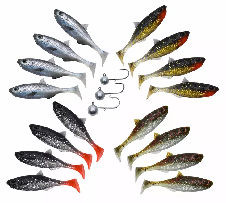 Patriot Baitfish 6cm Clear Water Mix - Lappfiskarjiggar - 6417512539357 - 1