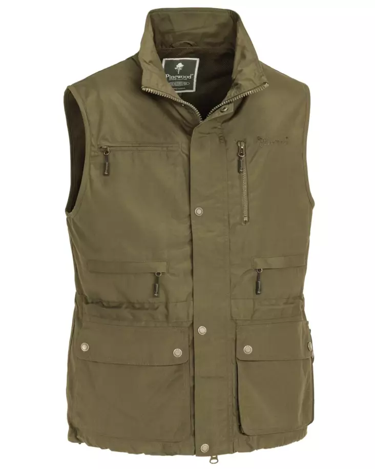 Pinewood New Tiveden Vest Olive - Jakt- och älgvästar - 7331090073487 - 2