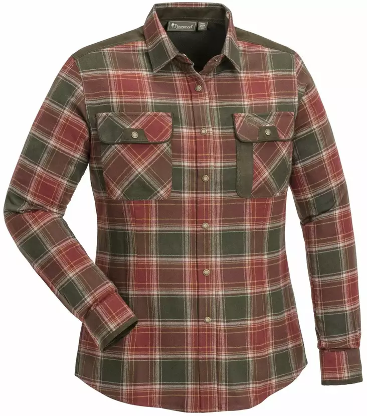 Pinewood Prestwick Exclusive W´s Flannel Shirt - Jägartröjor - 7331090331167 - 1