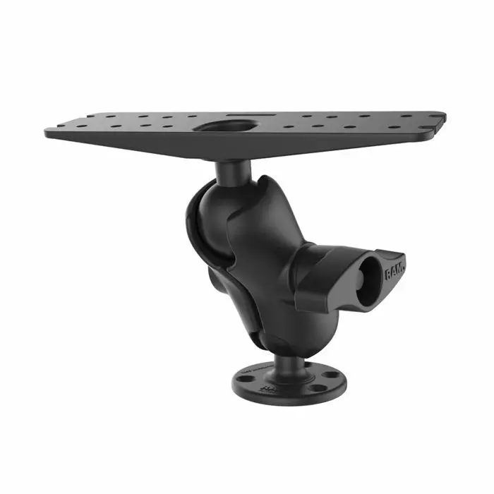 RAM Universal Marine Electronic D Mount Short Arm - RAM Mounts, D-storlek - 793442934247 - 3