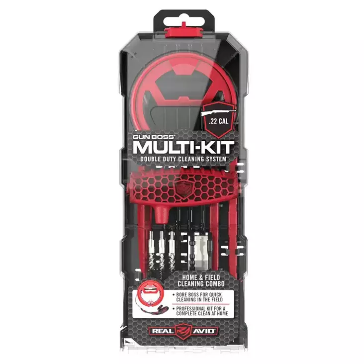 Real Avid Gun Boss Multi Kit .22 LR - Vapenrengöringssatser - 71-000097 - 1
