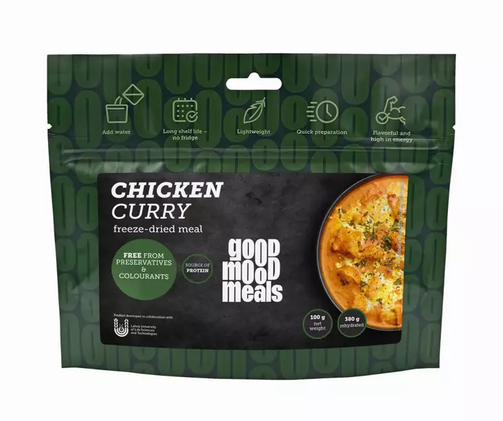 GoodMoodMeals Chicken Curry - Campingmat - 4750296002887 - 1