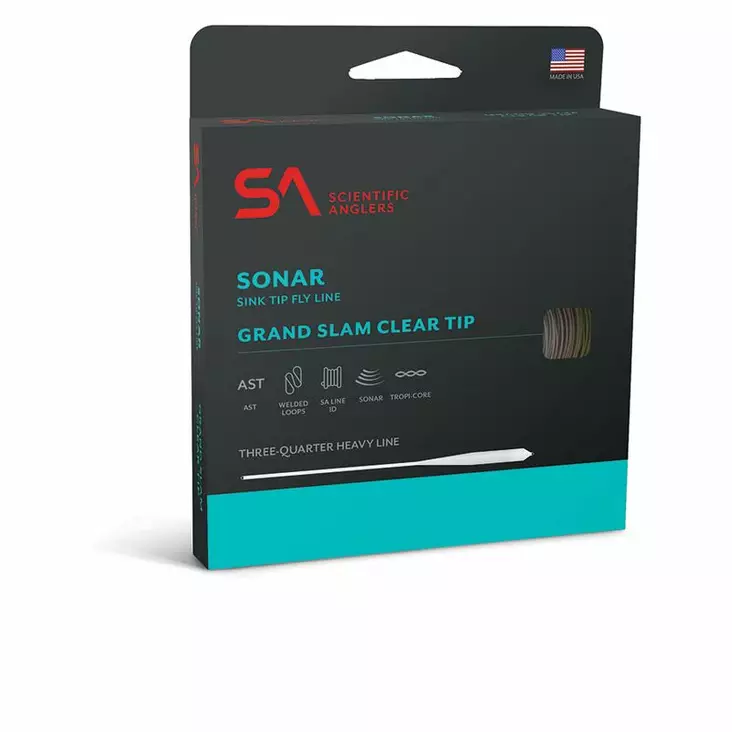 Scientific Anglers Sonar Grand Slam Clear Tip - Sinktip-linor - 840309136327 - 2