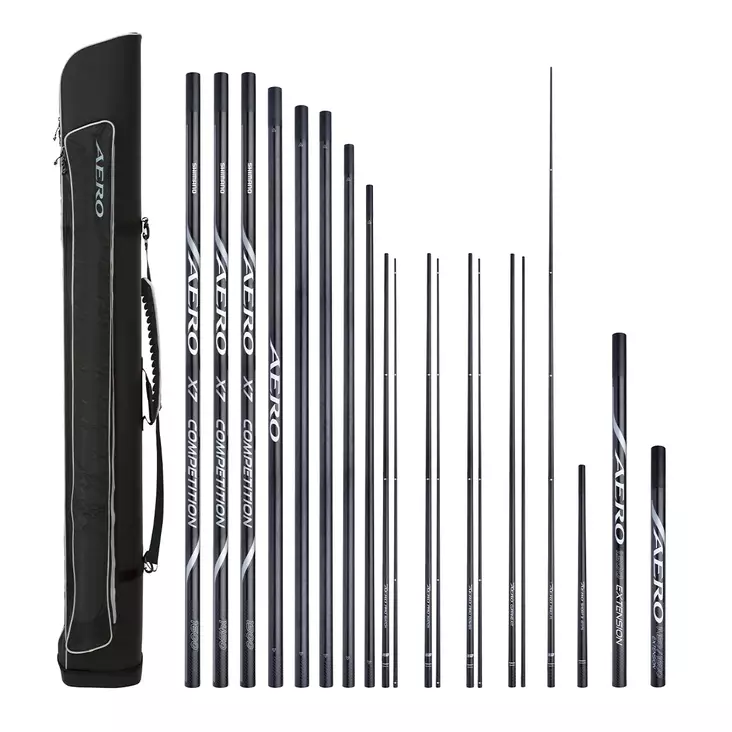Shimano Aero X7 Competition Pole Pack + Kits - Metespön - 8717009874427 - 1