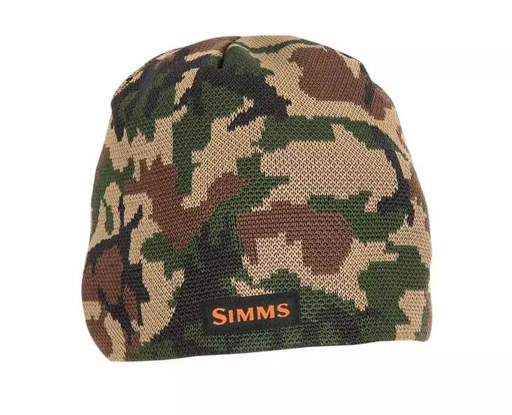 Simms Everyday Beanie Woodland Camo - Mössar - 694264552957 - 1