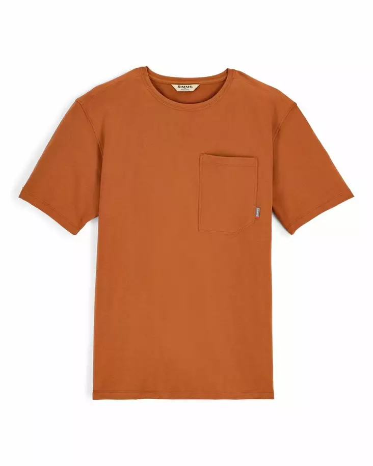Simms Harbor Pocket T-shirt Stonefly - T-shirts herr - 694264697047 - 2