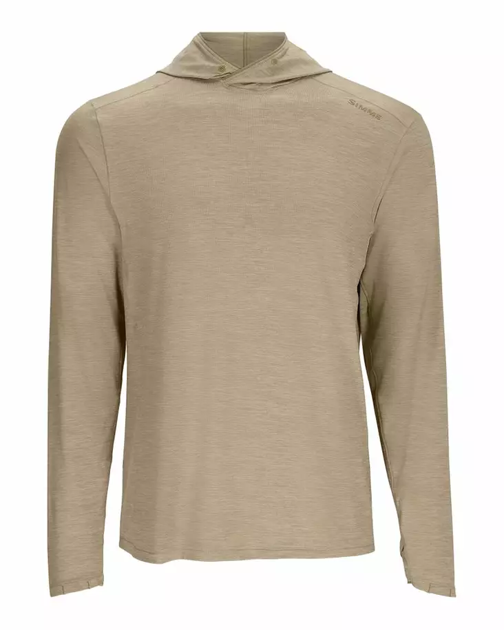 Simms SolarFlex Cooling Hoody Stone - Huvtröjor - 694264645987 - 2