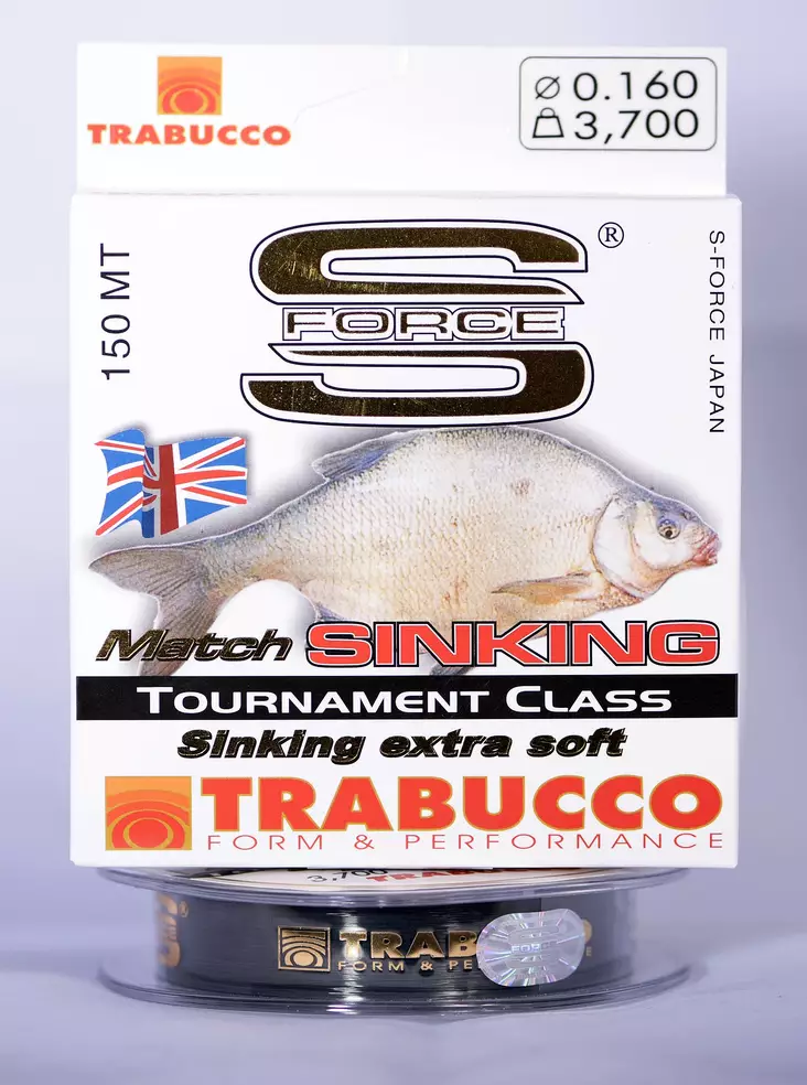 Trabucco S-Force Sinking - Nylonlinor - 8054393019127 - 1