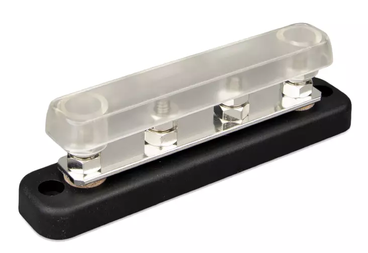 Victron Busbar 150A 4P + PC Cover - Batteri och elektriska tillbehör - 8719076052197 - 1