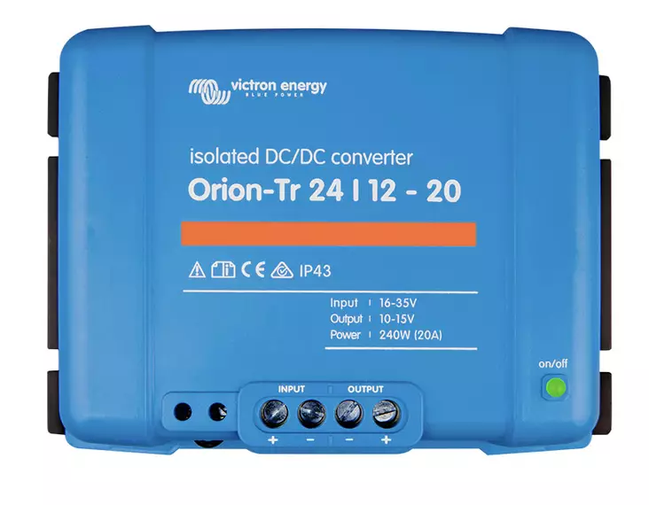 Victron energy Orion-Tr DC-DC Converter 24/12-20 Isolated - Batteriladdare - 8719076035237 - 1