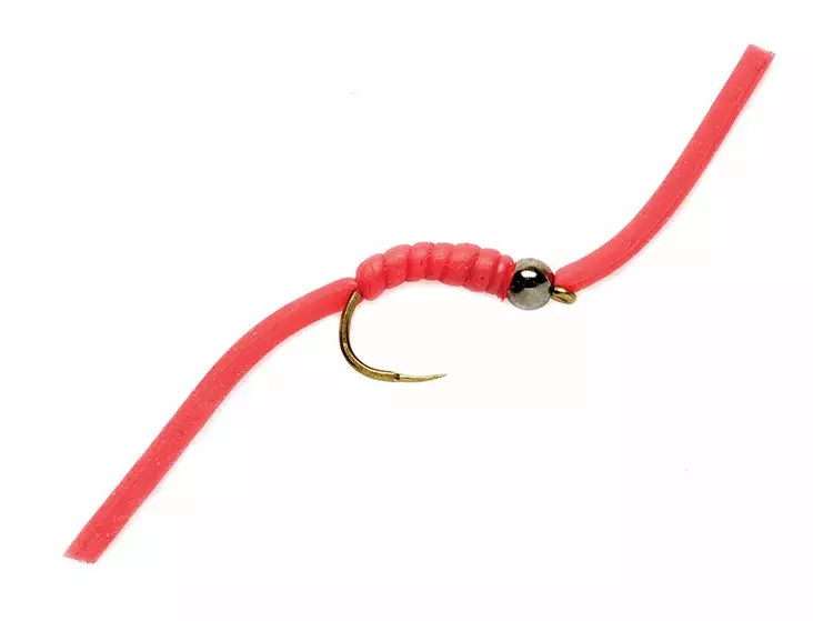 Wiggly Worm Red Barbless - Streamers och leech - 5054302048357 - 1