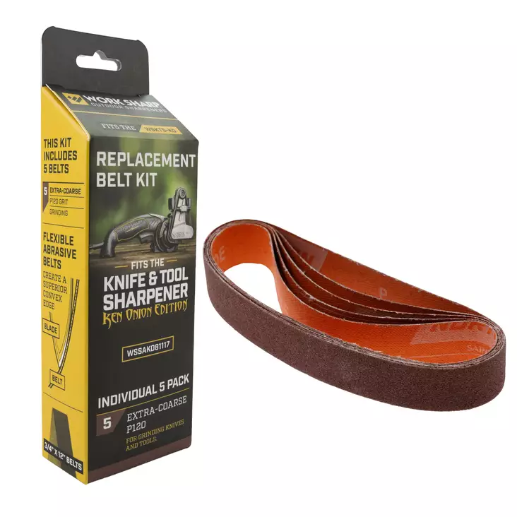 WorkSharp Replacement Belt Kit P120 E-Co - Jaktknivar - WSSAKO81117 - 1