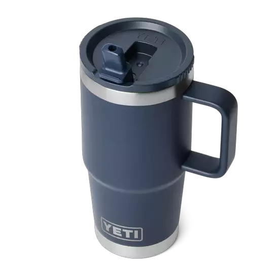 Yeti Rambler 20 OZ Travel Straw Mug Navy - Termosflaskor och -muggar - 888830503867 - 1