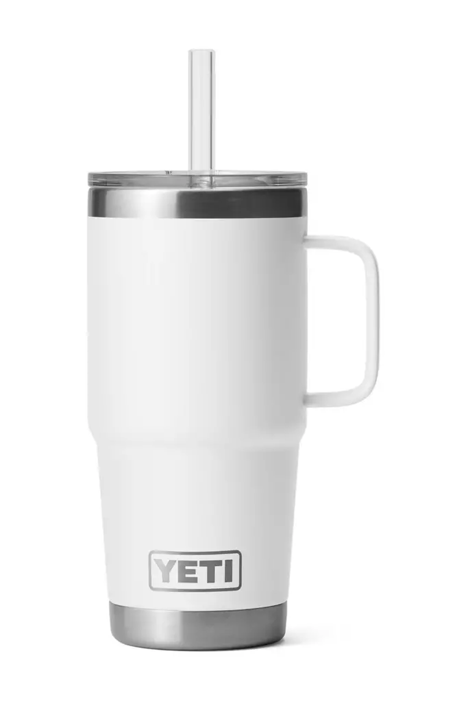 Yeti Rambler 25 Oz Straw Mug White - Termosflaskor och -muggar - 888830276877 - 1