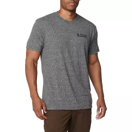 5.11 Triblend Legacy S/S Tee Grey - Taktiska tröjor - 888579243338 - 1