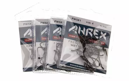 Ahrex FW581 Wet Fly Barbless - Hullinglösa - 023534439078 - 2