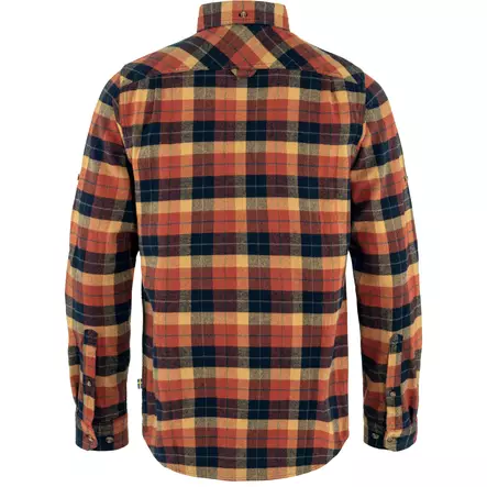 Fjällräven Singi Heavy Flannel M Autumn Leaf-Dark Navy - Skjortor - 7323450793418 - 2