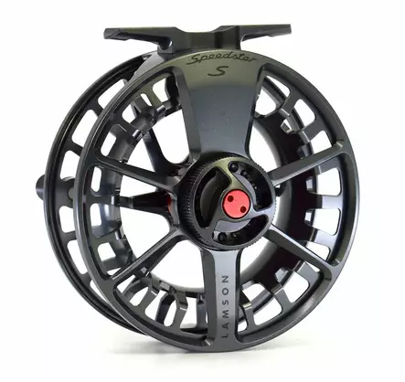 Lamson Speedster S-Series Dark Smoke - Waterworks Lamson -flugrullar - 708332011168 - 3