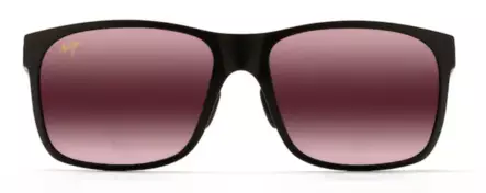 Maui Jim Red Sands Mat Black - Rose Lens - Plastlinser - MM432-028 - 2