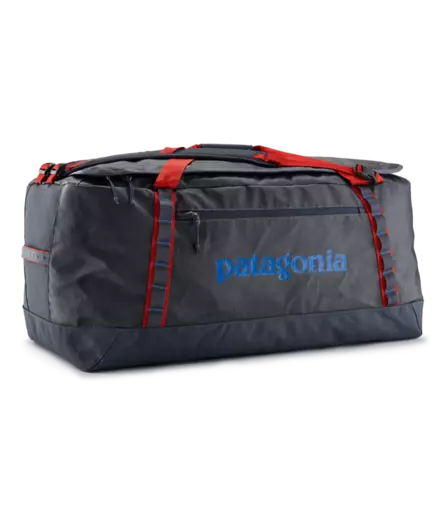 Patagonia Black Hole Duffel 100L Smolder Blue w/Amanita Red - Utrustningväskor - 198077741978 - 1