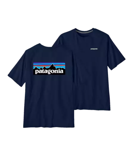 Patagonia M´s P-6 Logo Responsibili-Tee New Navy - T-shirts - 196924941878 - 1