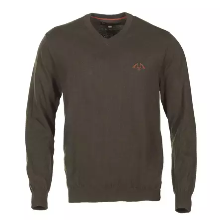Swedteam Crest V-Neck Sweater Swedteam Green - Jägarens bas- och mellanlager - 7330144038168 - 2