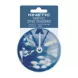 Kinetic Swivel Zinc Sinkers Assortment - Blyhagel & stylsänken - 5707461302388 - 1