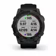 Garmin Fenix 7X Sapphire Solar Black DLC Titanium with Black Band - GPS-navigationsenheter och klockor - 753759278328 - 9