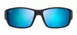 Maui Jim Local Kine - Soft Black Frame with Blue Hawaii Lens - Glaslinser - 603429055578 - 2