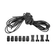 Tasmanian Tiger Bungee Cord Tab Set Black - Taktiska ryggsäckar och utrustningsväskor - 4013236401028 - 2