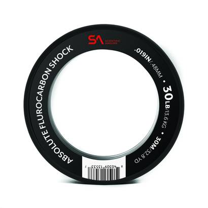 Scientific Anglers Absolute Fluorocarbon Shock Tippet - Fluorocarbon tafsmaterial - 840309135658 - 1