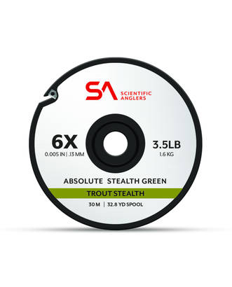 Scientific Anglers Absolute Trout Stealth Tippet - Nylon tafsmaterial - 840309135788 - 1