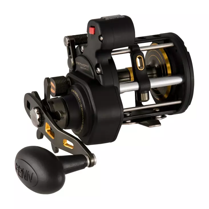 Penn Fathom II 20 Level Wind LC - Trolling- & spakbromsrullar - 031324039018 - 1