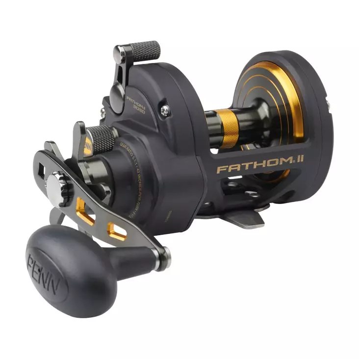Penn Fathom II 30 Star Drag - Trolling- & spakbromsrullar - 031324046368 - 1