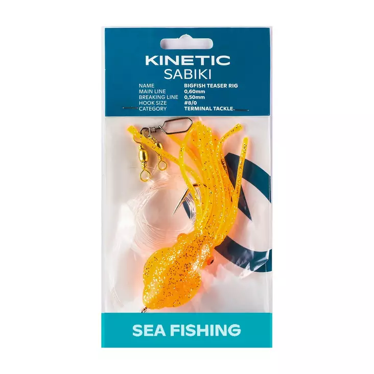 Kinetic Sabiki Bigfish Teaser #8/0 - Riggar för bottenfiske & torsk - 5707461355438 - 1