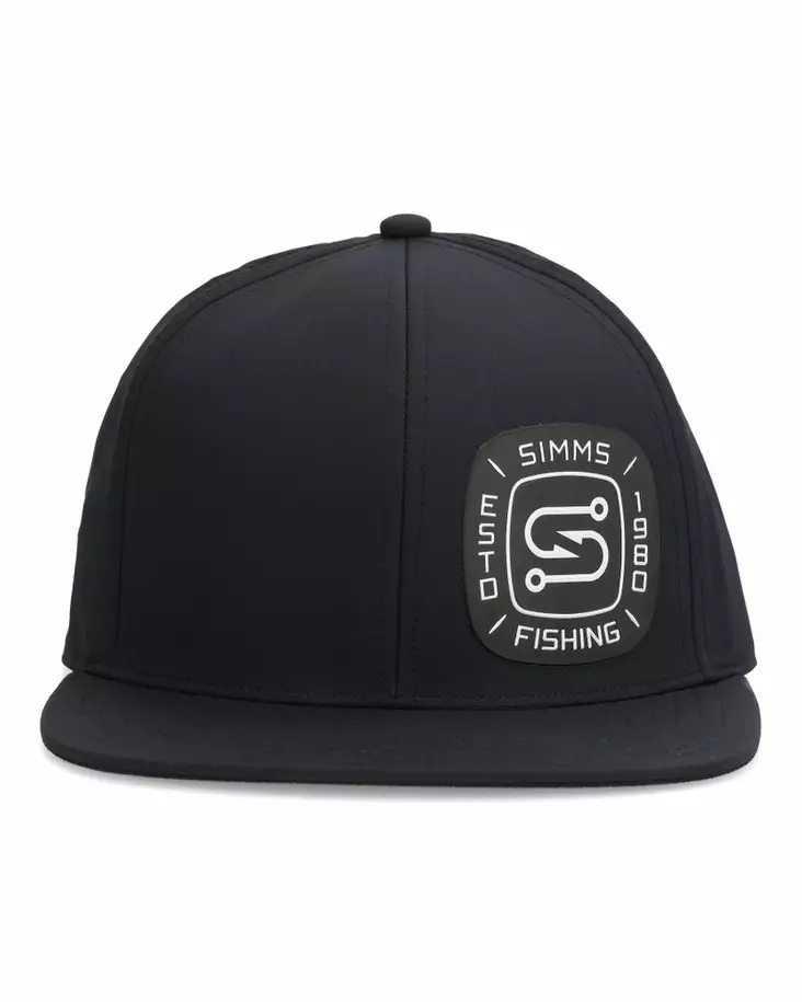 Simms Flatbill Cap Black - Kepsar - 694264646328 - 2