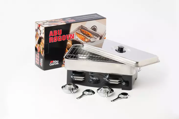 Abu Garcia Stainless Steel Smoker - Kökutrustning för camping - 036282141148 - 1