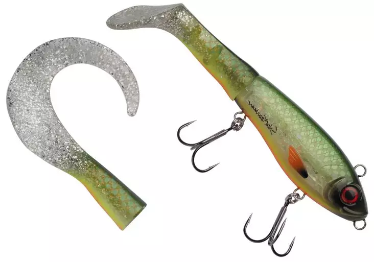 Abu Svartzonker Mchybrid 20cm 100g - Tail-beten - 340000068 - 1