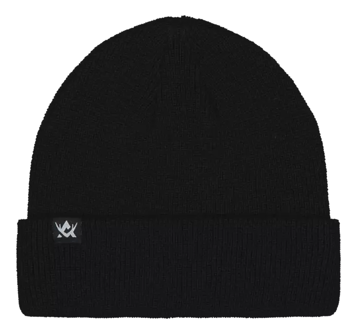 Alaska Merino Beanie Black - Huvudbonader för jakt - 6438347050718 - 1