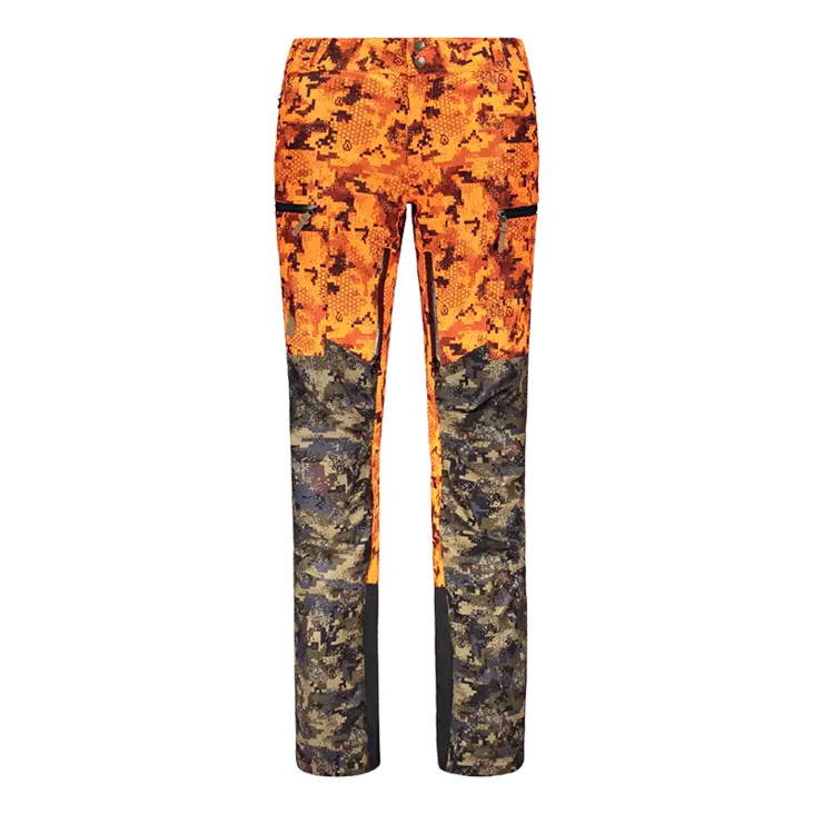 Anar Hirvas W's Hunting Trouser Safety Camo - Dam jaktbyxor - 6438014224268 - 1