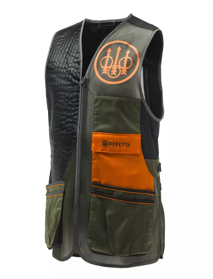 Beretta Sporting EVO Vest Green&Black&Orange - Skyttenvästar - 8051832487998 - 1