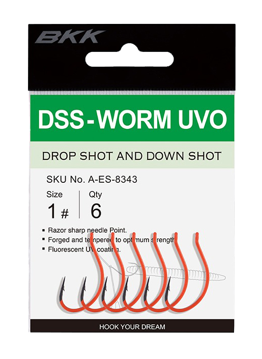 BKK DSS Worm UV Orange - Krokar - 6974190006378 - 1