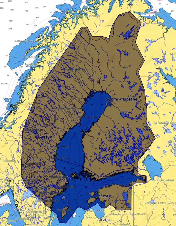 C-Map Reveal Finland - Kartor - 8053800670678 - 1