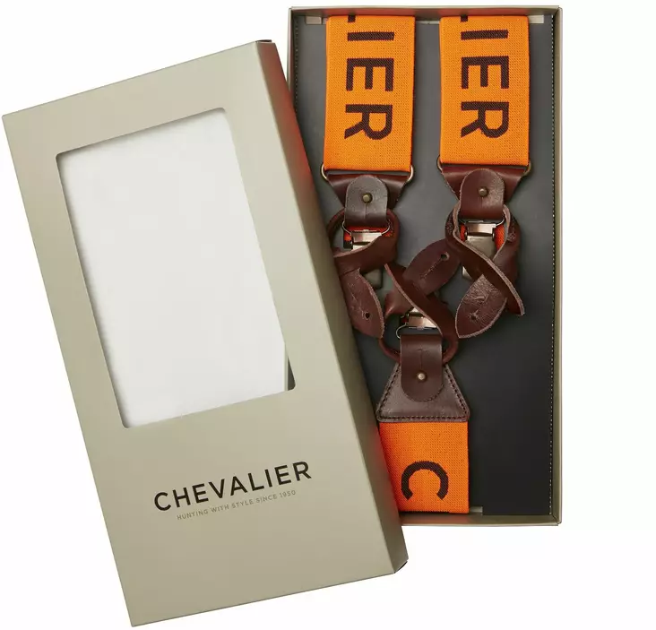 Chevalier Logo Suspenders High Viz. Orange - Övriga jaktkläder - 808491139878 - 1